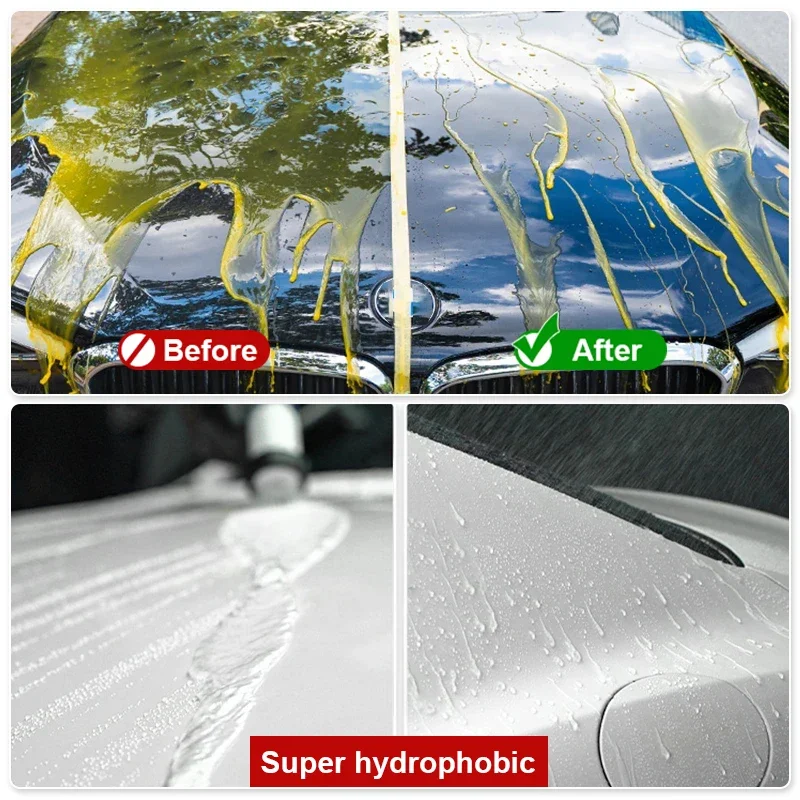 Revestimiento Nano de cerámica para coche, recubrimiento líquido, capa hidrofóbica de nanocristal, antiarañazos, revestimiento de cera para coche, revestimiento de pulido para coche