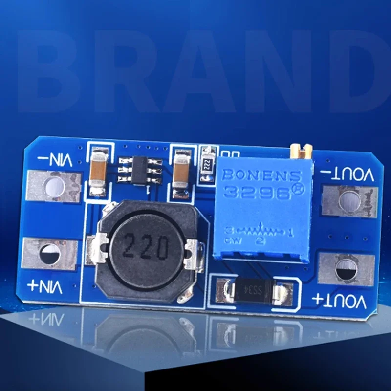 1-10 Uds MT3608 módulo de refuerzo DC-DC convertidor elevador placa de módulo de fuente de alimentación 2A Max 2V-24V a 5/9/12/28V para Arduino