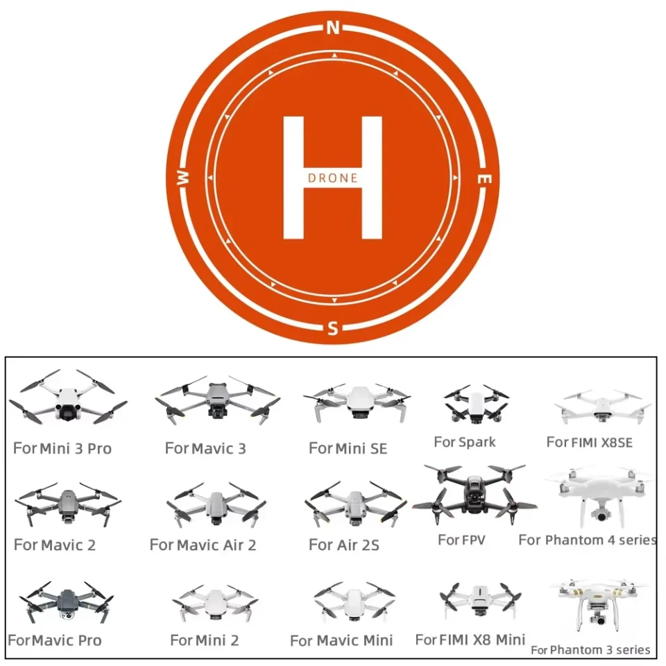 Plataforma de Aterrizaje para Drones, Helipuerto Plegable Rápido para DJI NEO/Mavic 3/Pro Air 2s/Mavic 2 Mini 5 4 3 Pro Mini 2/SE Mavic 2 Pro