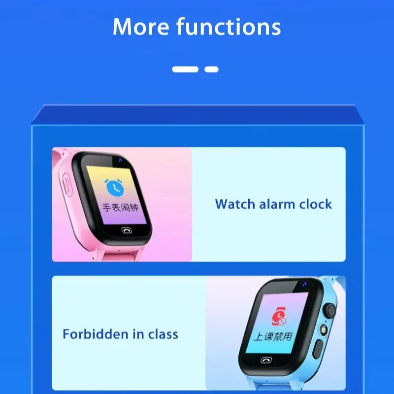 Reloj Inteligente Lenovo para Niños con GPS, SOS, Videollamada, Cámara HD, Resistente al Agua, Compatible con Tarjeta SIM, Auriculares, Regalo para Niños y Niñas 2026