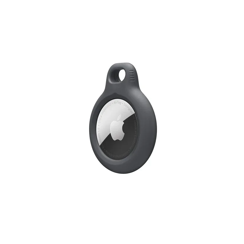 Funda protectora con correa para Apple AirTag, accesorios de rastreo, llavero antirrayas para AirTag