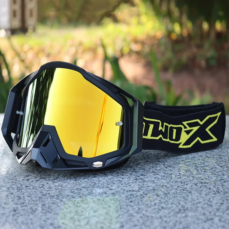 Gafas Deportivas de Motocross, Lentes de Sol para Motocicleta, Máscara MTB ATV, Protección Contra el Viento, Esquí, Ciclismo, Carreras, Gafas Todoterreno