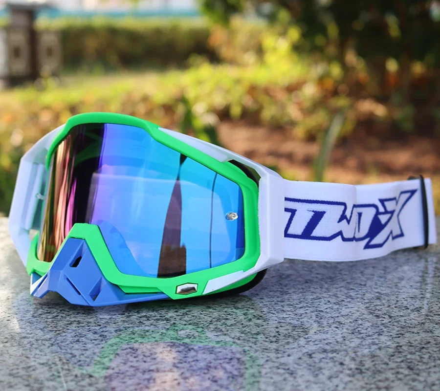 Gafas Deportivas de Motocross, Lentes de Sol para Motocicleta, Máscara MTB ATV, Protección Contra el Viento, Esquí, Ciclismo, Carreras, Gafas Todoterreno