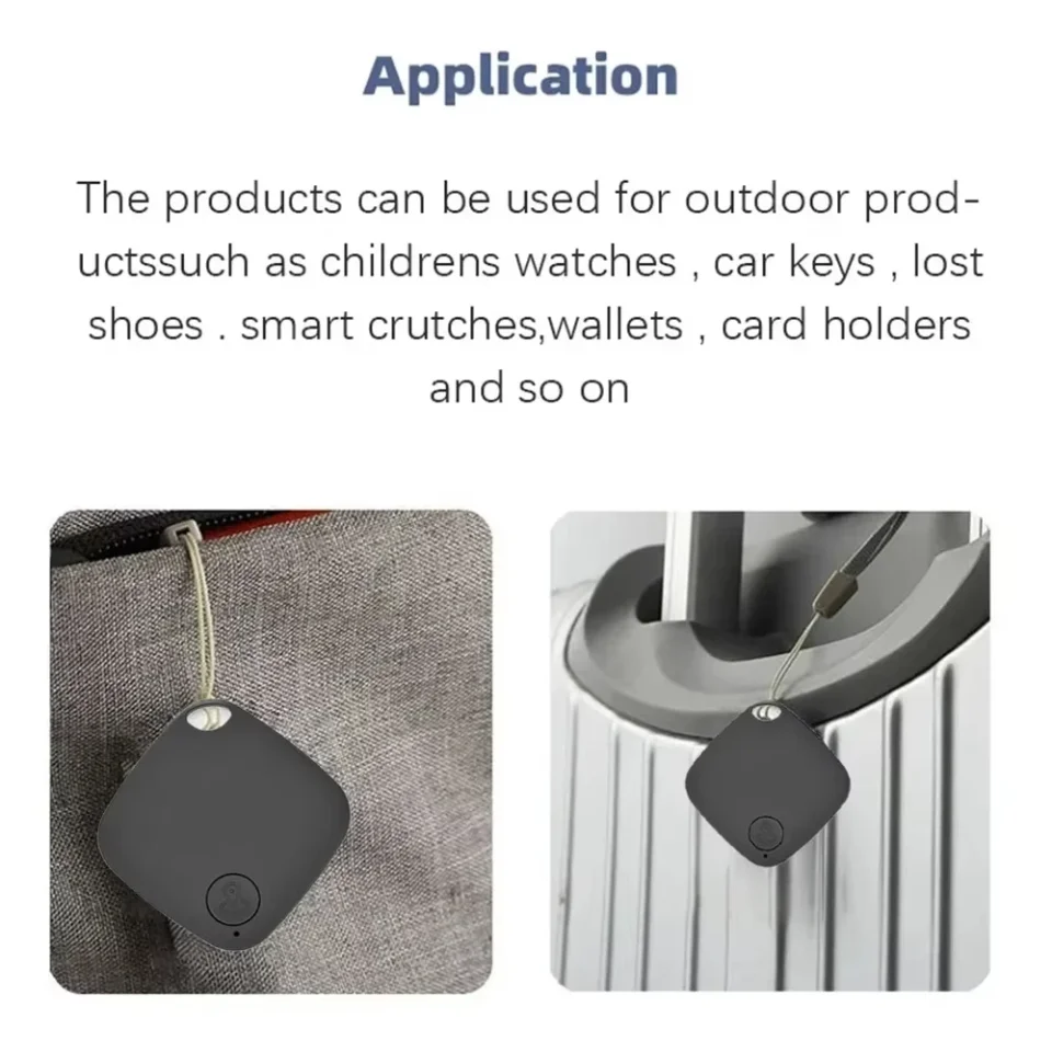 Nuevo localizador GPS Bluetooth inteligente antipérdida Lenovo Mini, compatible con Android e iOS, para llaves, mascotas, niños y billeteras.