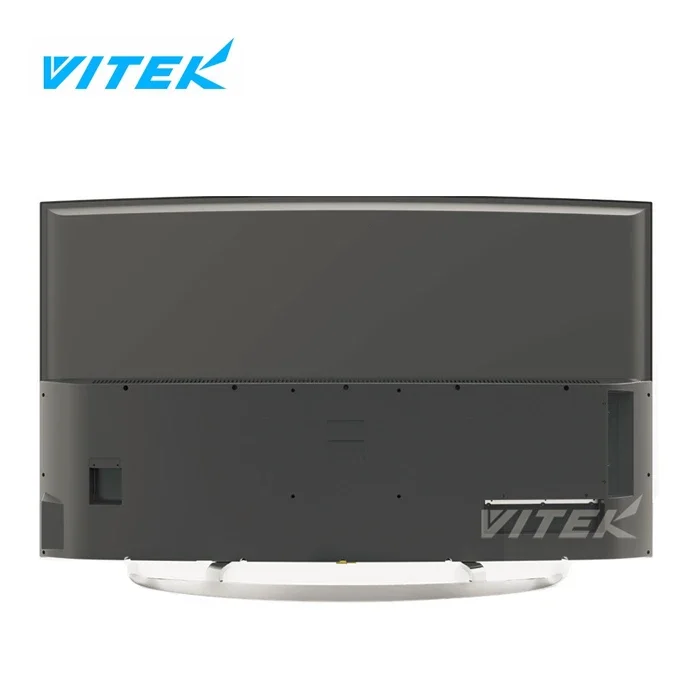 Televisor LED VTEX Altamente Recomendado, Televisor Curvo de 55 y 65 Pulgadas, 4K UHD con Opción Inteligente