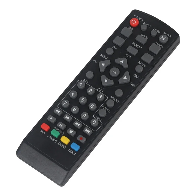 Mando a distancia Digital de alta definición, Control remoto adecuado para DVB-T2, televisión inteligente, STB, HDTV