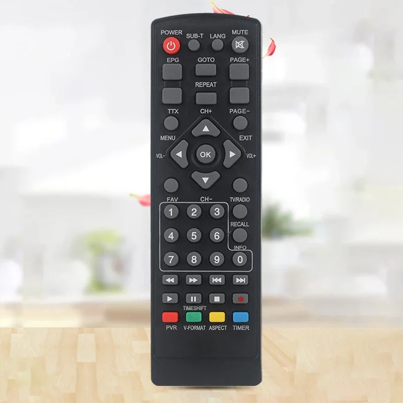 Mando a distancia Digital de alta definición, Control remoto adecuado para DVB-T2, televisión inteligente, STB, HDTV