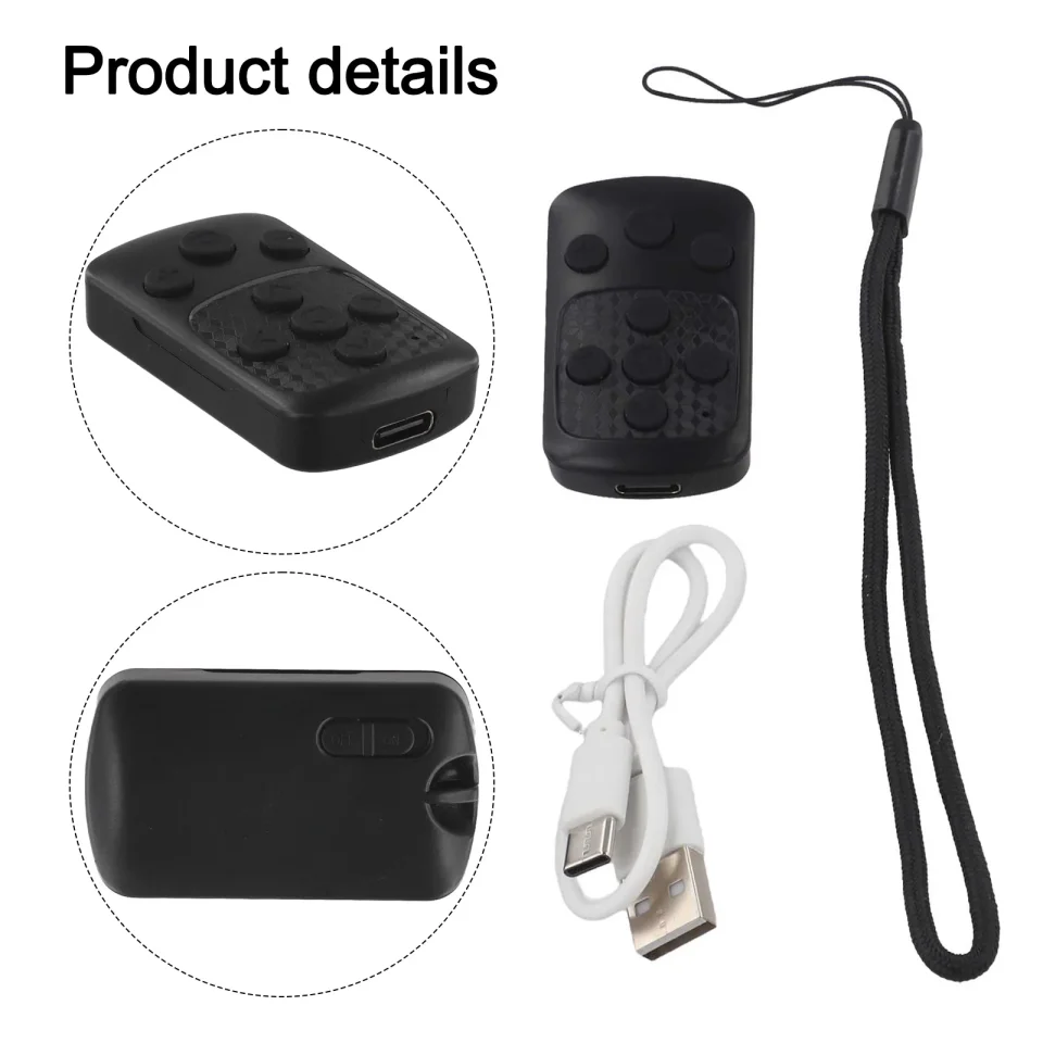 Control remoto inalámbrico para cámaras de teléfonos inteligentes Compatible con Android y IOS para fácil zoom y cambio de cámara
