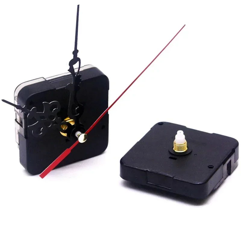 Mecanismo de reloj, máquina de movimiento de cuarzo silencioso, juego de puntero de manecillas de pared, mesa de relojería, eje largo, piezas de reparación de relojes DIY