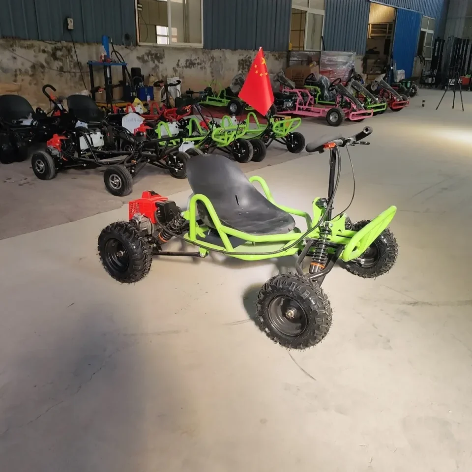 Mini Kart Todoterreno de 212cc con Motor de Cuatro Tiempos, Versión a Gasolina, para Playa, Rally, Montaña, Derrapes, para Adultos