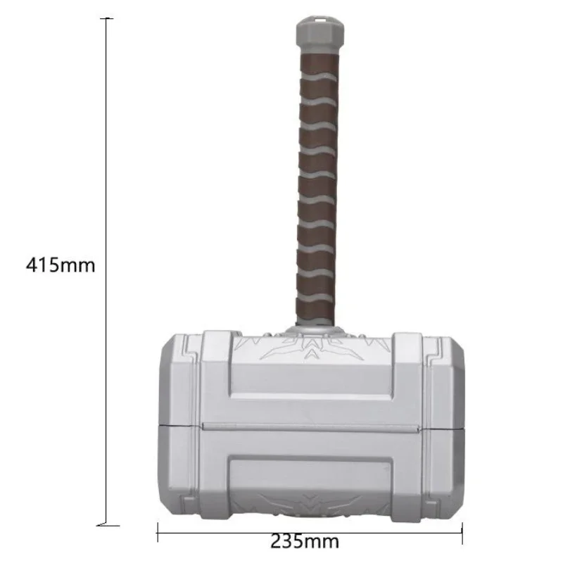 Caja de herramientas con diseño de martillo de Thor, juegos de herramientas manuales portátiles, juego de herramientas de Hardware multifuncional, Kit de herramientas manuales de reparación para el hogar