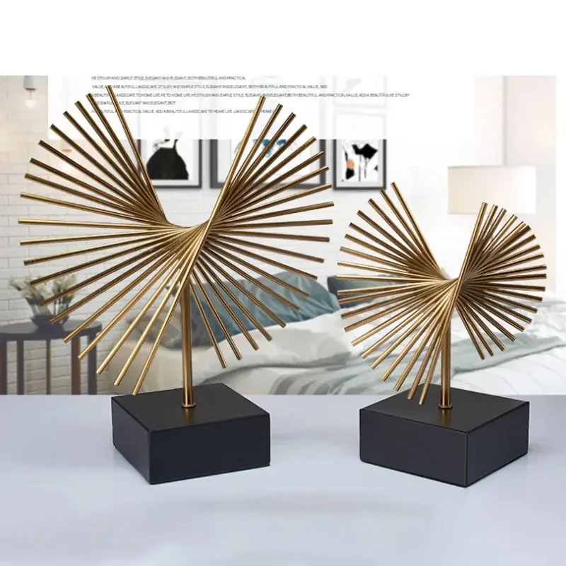 Estatuilla clásica de lujo, decoración de muebles para el hogar, artesanía, tienda, escultura de mesa, adorno, decoración de escritorio para vestíbulo de oficina