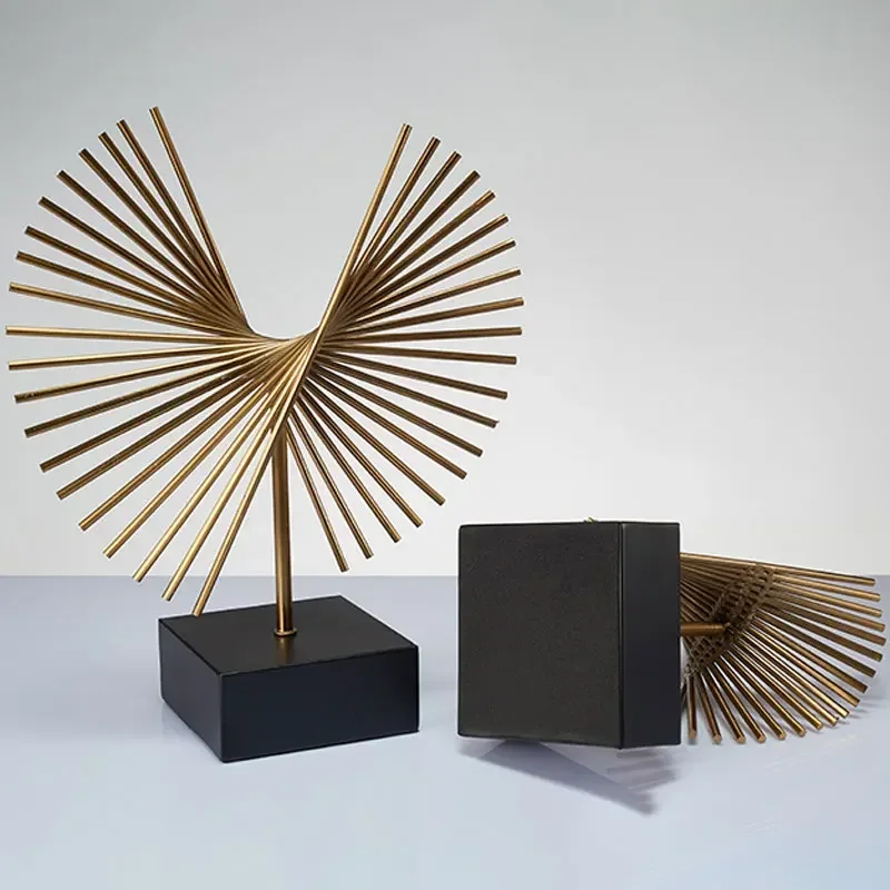 Estatuilla clásica de lujo, decoración de muebles para el hogar, artesanía, tienda, escultura de mesa, adorno, decoración de escritorio para vestíbulo de oficina