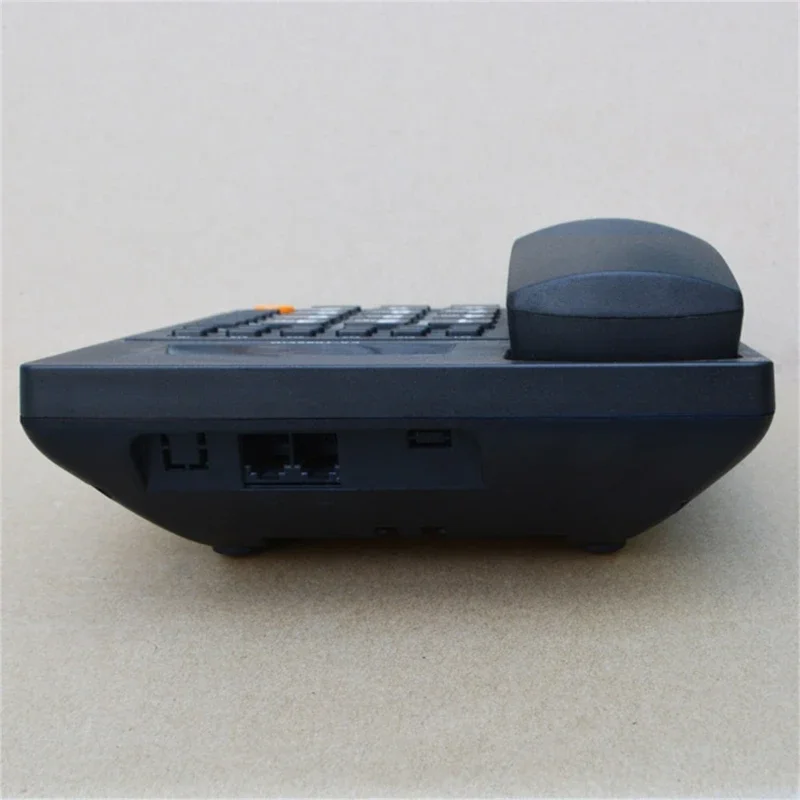 Teléfono fijo con cable, teléfono fijo con botón grande, identificación de llamadas, teléfono fijo para oficina, Hotel, recepción