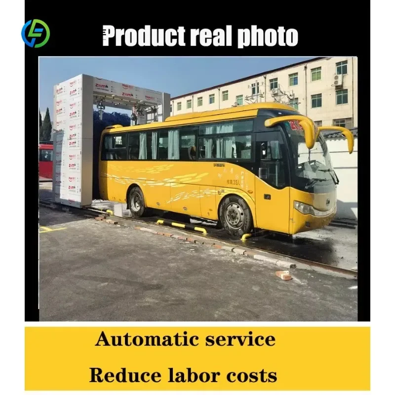 Lavadora de Autobuses Comercial Personalizada de Gran Tamaño, Máquina de Lavado de Autos de Alta Eficiencia