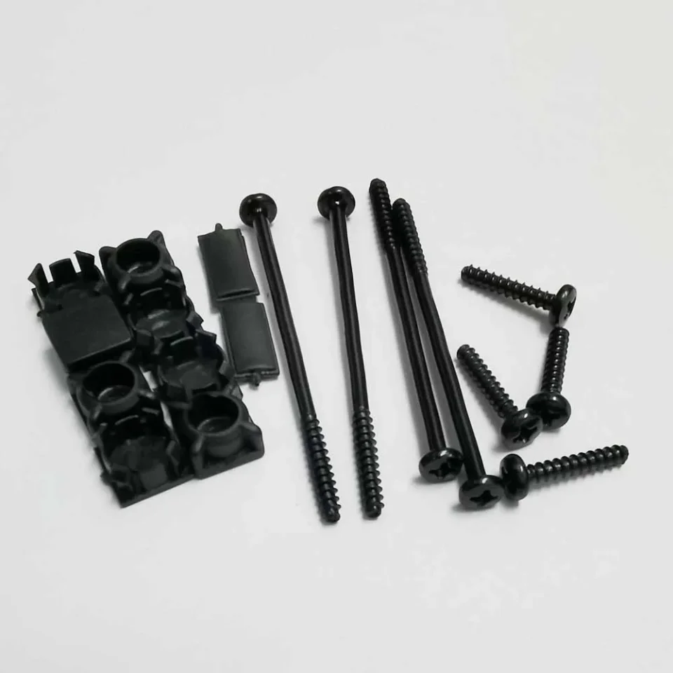 Juego de tornillos para consola de juegos PS2 3w, tornillos, cubierta de goma antipolvo, piezas de reparación de botones