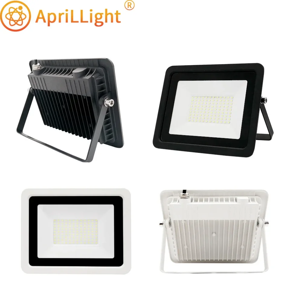 Luz de inundación LED 10W 20W 30W 50W 100W AC220V IP68 iluminación de proyector impermeable foco reflector para exteriores lámpara de pared lámpara de calle