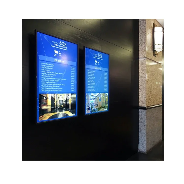 Pantalla LCD para Publicidad, Pantalla Digital de Pared, Máquina de Anuncios Digitales, Señalización Digital para Tiendas