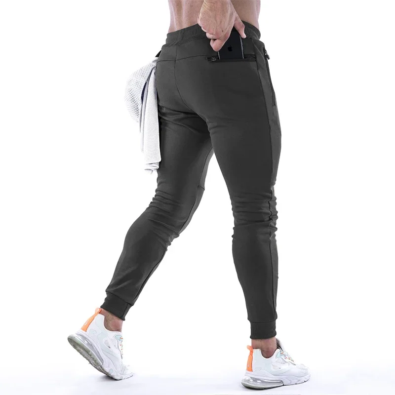 Pantalones informales a la moda para hombre, pantalones deportivos para gimnasio, pantalones de chándal de entrenamiento para hombre, pantalones para correr, pantalones Cargo tipo lápiz, ropa para hombre