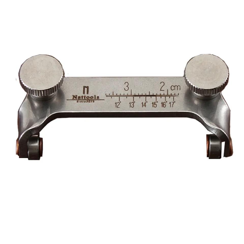 Nattools-afilador de ángulo fijo, amoladora de cuchillos de cuero, herramientas auxiliares de molienda, bricolaje, artesanía de cuero