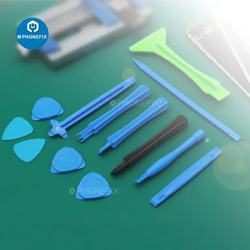 Herramientas de palanca universales, Kit de herramientas electrónicas, herramienta de apertura de reparación de teléfonos móviles, Spudger de plástico, desmontaje, palanca, juego de herramientas de mano