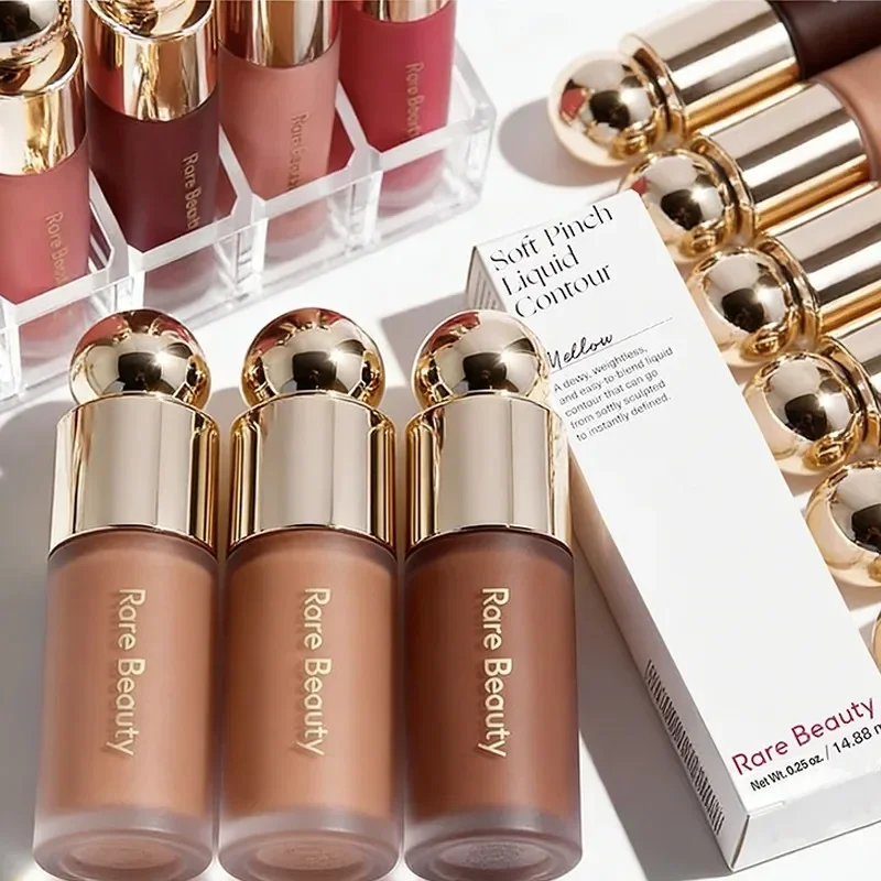 Rare Beauty Rubor Líquido, Contorno Líquido, Realza Naturalmente los Contornos, Brillo Labial Hidratante, Cosméticos, Esperanza, Felicidad, Alegría, Amor, Maquillaje