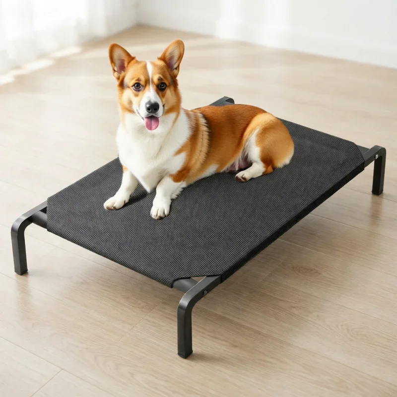Cama Elevada para Perros para Todas las Estaciones, Resistente a la Humedad, Transpirable, Desmontable y Lavable, Cama para Mascotas Golden Retriever, Artículos para Mascotas