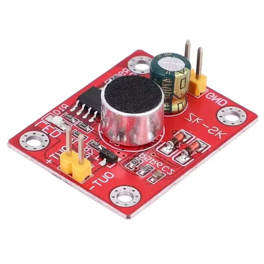 Sensor de sonido Módulo de retardo de control de voz Motor de 3-9 V - DIY - Drive - LED Pequeño ventilador eléctrico