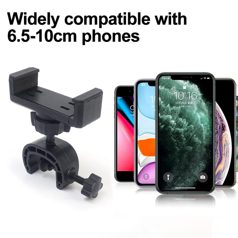 Soporte para teléfono con trípode multifunción en vivo, soporte Universal para teléfono móvil con Clip, accesorios de Clip fijo para iPhone y Samsung