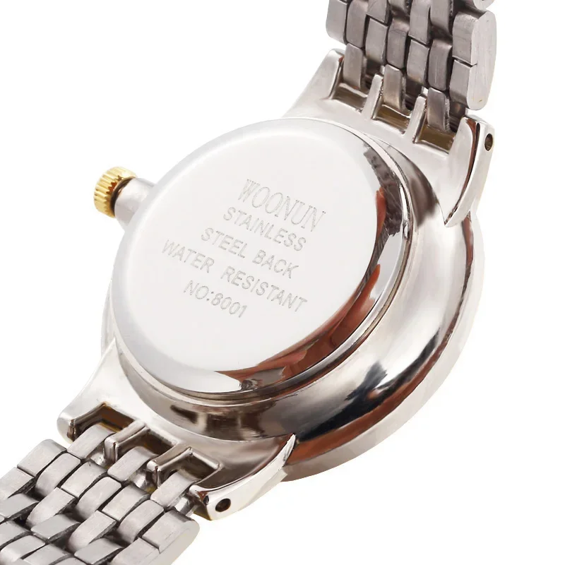 Reloj de pulsera de cuarzo para mujer, cronógrafo de lujo, resistente al agua, color dorado, 2020