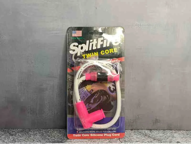 CABLE PARA BUJIA BLANCO SPLITFIRE 8.8MM SILICONA 11585B