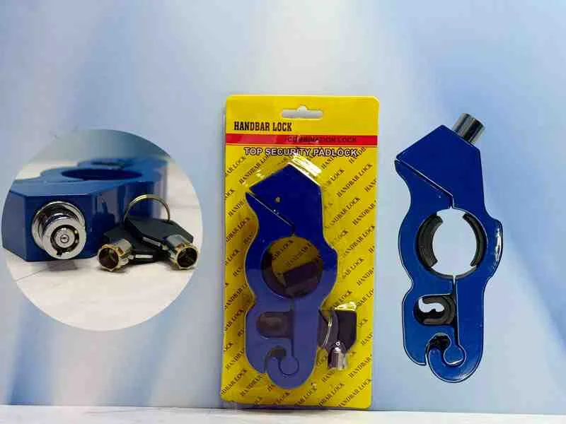 CANDADO AZUL ALUM P/MOTO 12054AZ