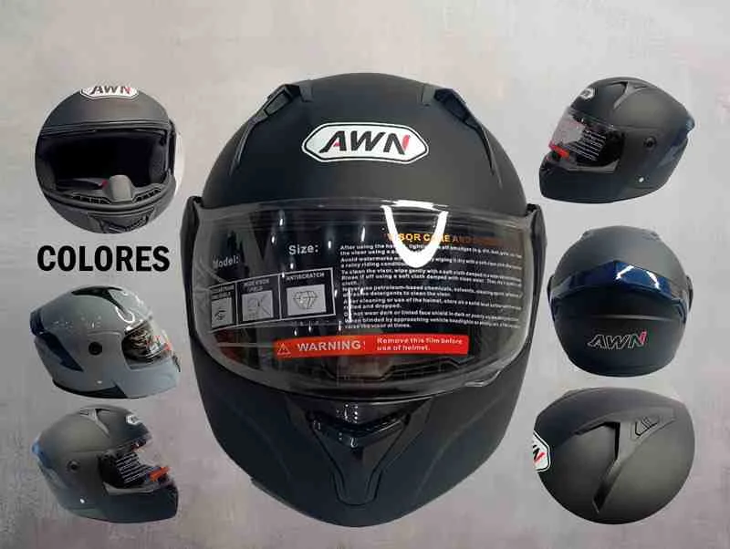 CASCO ABATIBLE AWN 2C P/MOTO 13713-AWN