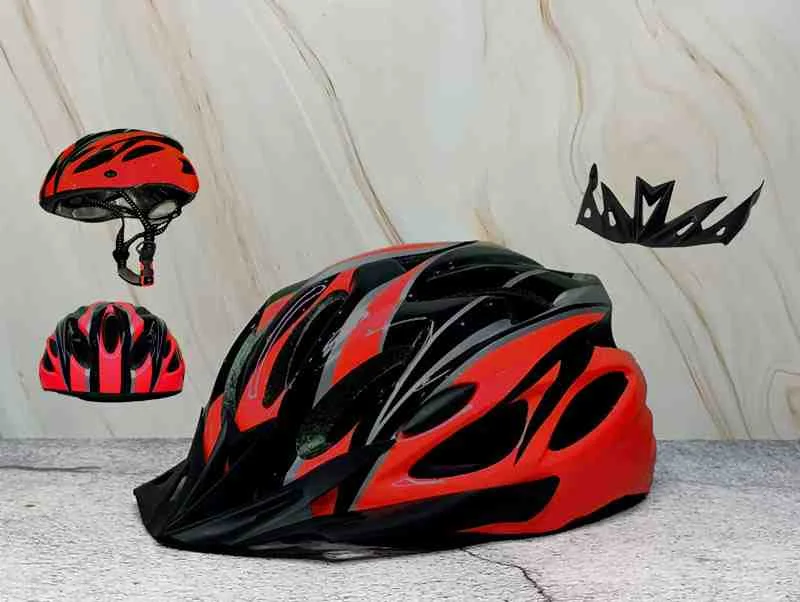 CASCO PARA BICICLETA ROJO 10907R