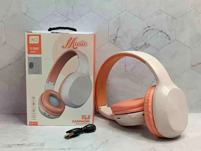 AUDIFONO BT MZ ROSADO V5.3 C-2237RS