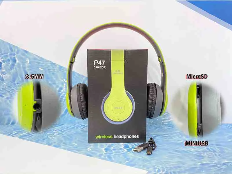 AUDIFONO BT P47 VERDE SM 10818V