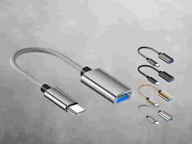 CABLE OTG TIPO C NYLON 400010