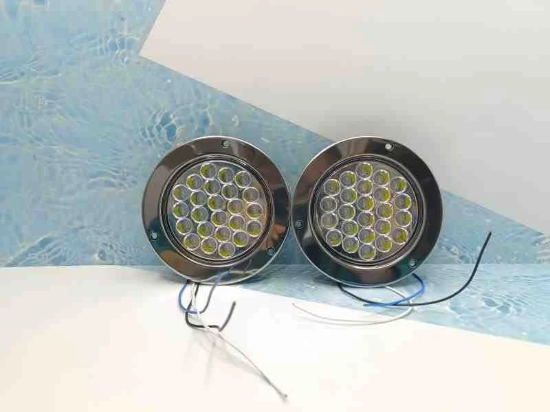PAR STOP BD-CROM-NG RED 24L BLANCO 12-24V 14.5CM 11397B