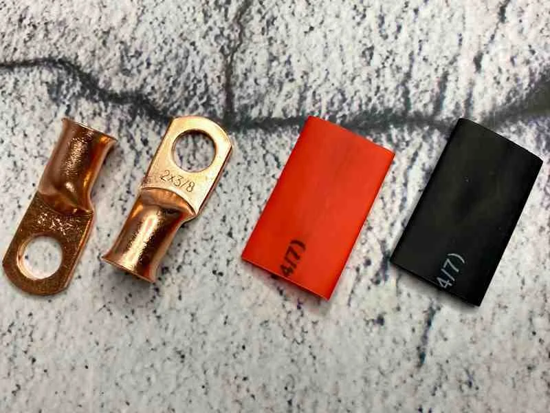 PAR TERMINALES 2X3/8 DE COBRE+TERMOENCOGIB LE 12415