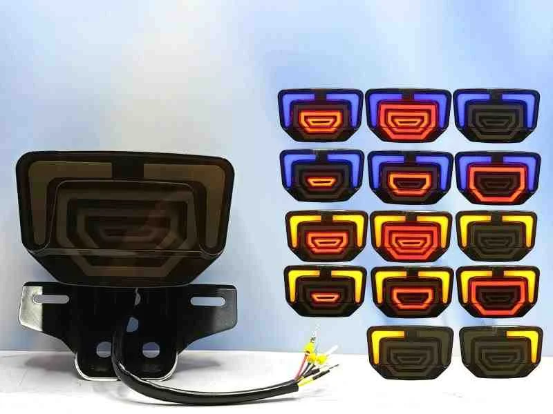STOP PARA MOTO GRANDE COLORES AAA ILUM MATRICULA 10959