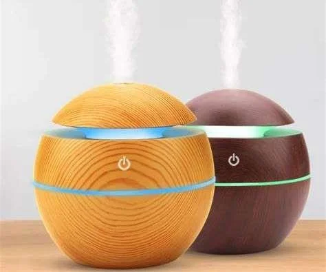 MINI HUMIDIFICADOR CAPACIDAD 200ML LUZ LED RGB