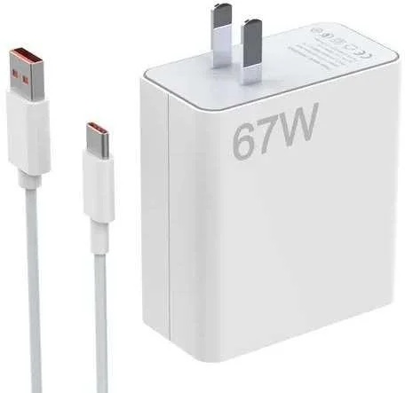 CARGADOR 33W + CABLE TIPO C CARGA RÁPIDA