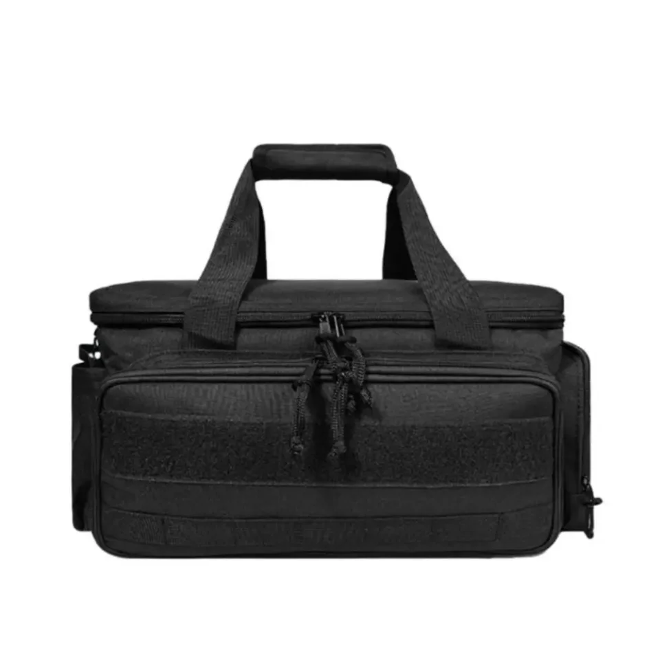 Bolsa de almacenamiento de herramientas con asa cómoda, Base gruesa acolchada, estuche de herramientas fácil de llevar, bolsa de herramientas resistente al agua de Color negro