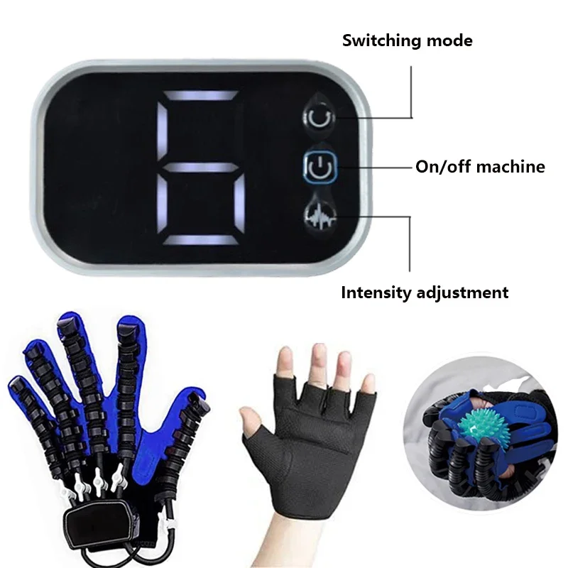 Guantes de Robot de rehabilitación, hemiplejia, masaje inteligente, función de mano, guantes de Robot, guante de entrenamiento de rehabilitación