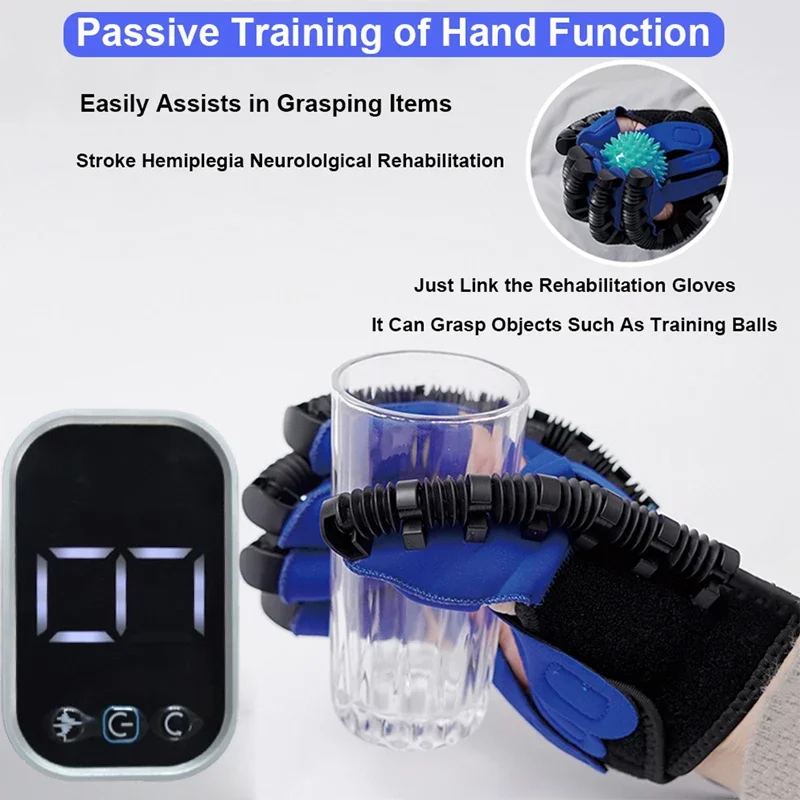 Guantes de Robot de rehabilitación, hemiplejia, masaje inteligente, función de mano, guantes de Robot, guante de entrenamiento de rehabilitación