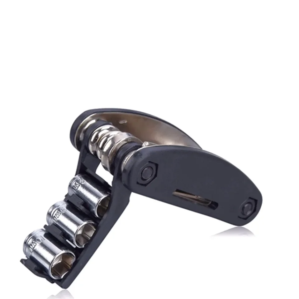 Kit de herramientas de reparación de bicicletas, accesorios para bicicletas, juego de herramientas múltiples con bomba, parche para neumáticos, juego de herramientas portátiles para bicicletas de montaña y carretera