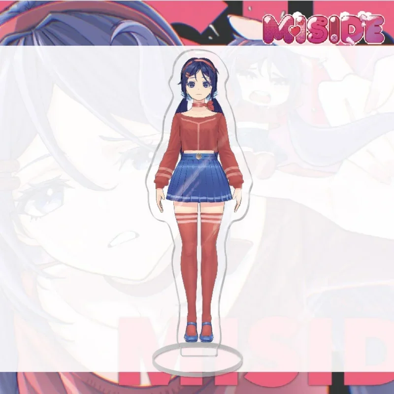 Accesorios MiSide Anime Mita soporte acrílico modelo Cosplay personajes ornamento juego colección de productos Firend regalos de navidad HD
