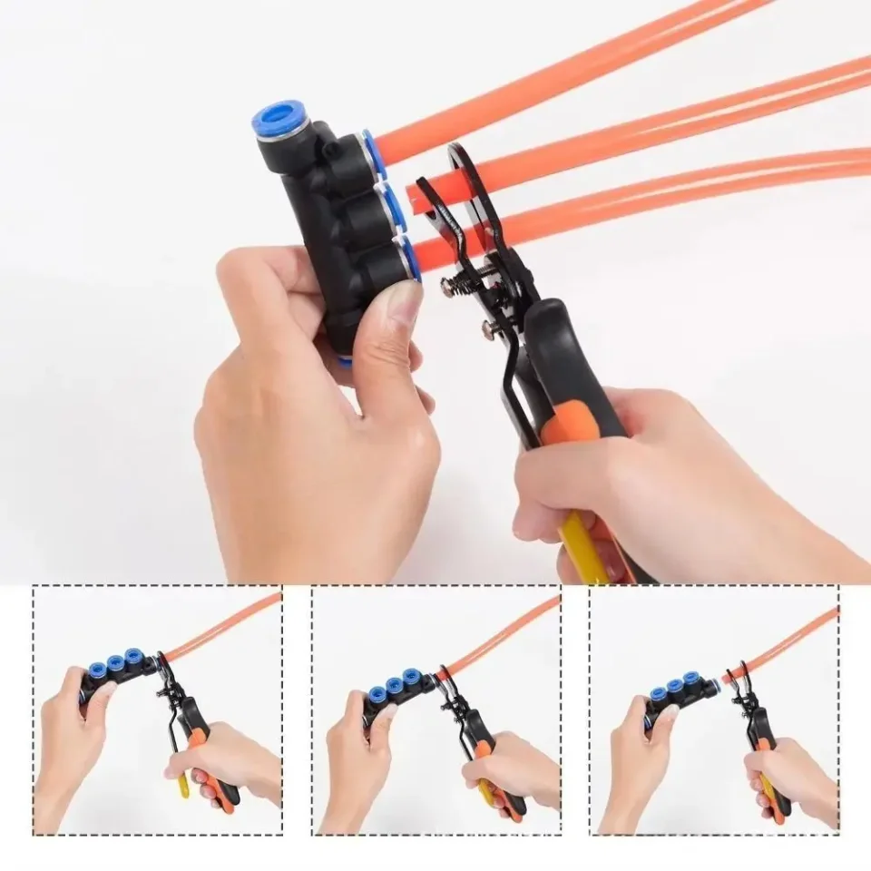 Herramienta de Desconexión Rápida de Acero al Carbono, Diseño Portátil, para Mangueras de Aire, con Agarre Cómodo