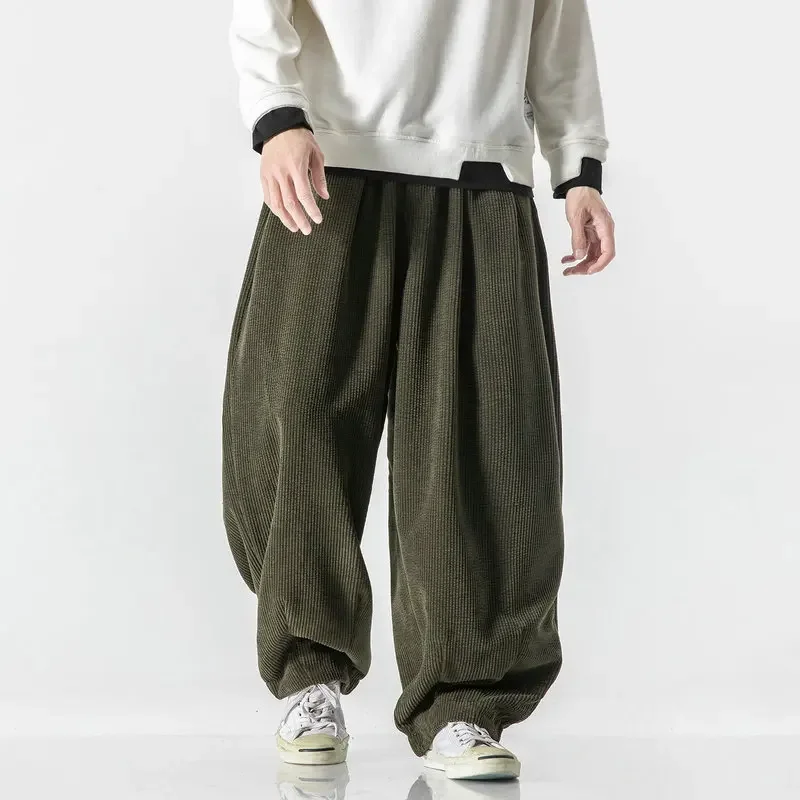 Pantalones informales para hombre, ropa de calle, pantalones harén, moda para hombre y mujer, pantalones largos, pantalones de chándal holgados para hombre, pantalones de chándal Harajuku de talla grande 5XL