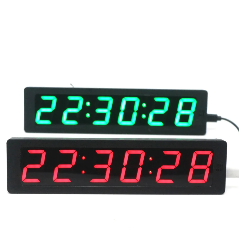 Reloj GPS con Segundero, Sincronización Satelital, Pantalla de 1.2 Pulgadas, Reloj Electrónico Digital con Luz Nocturna, Alarma, Temperatura, USB Tipo-C